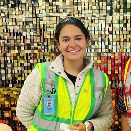 Simone Kacal interned at Amazon as work safety specialist.